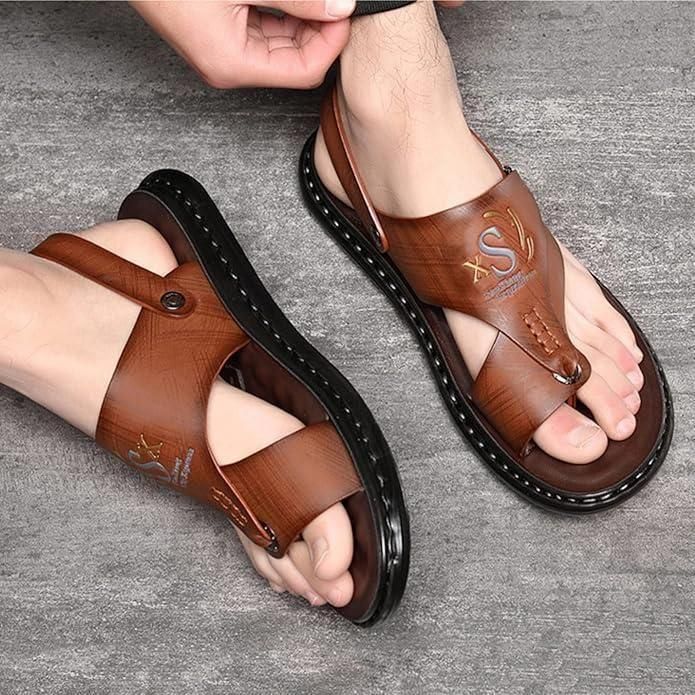 Men's Casual Synthetic Leather Sandal