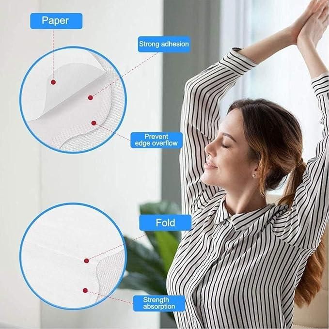 Disposable Armpit Sweat Pads Pack of 10pc