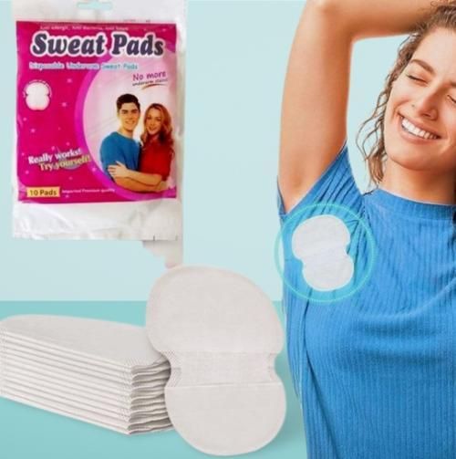 Disposable Armpit Sweat Pads Pack of 10pc