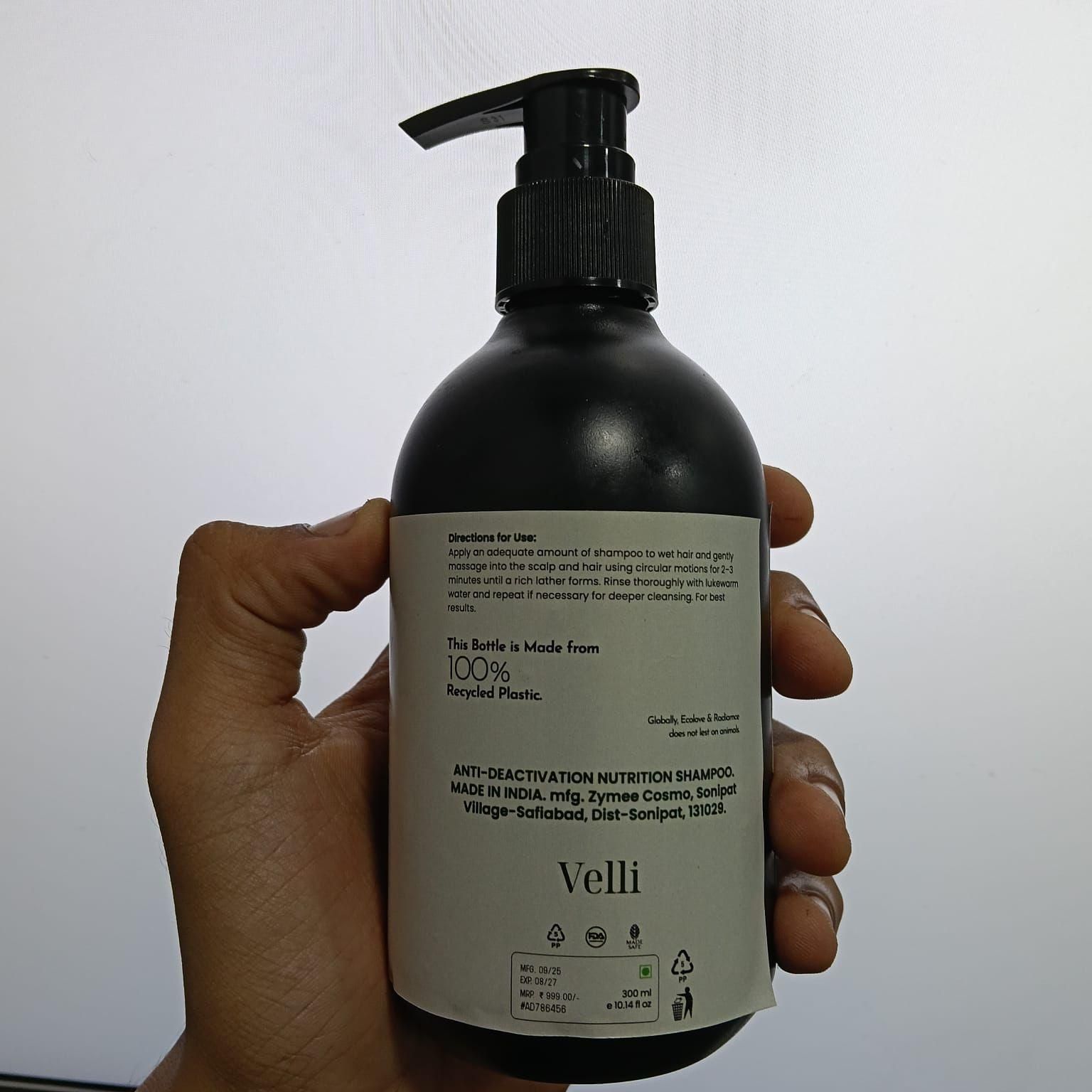 Anti-Deactivation Nutrition Shampoo 300 ml